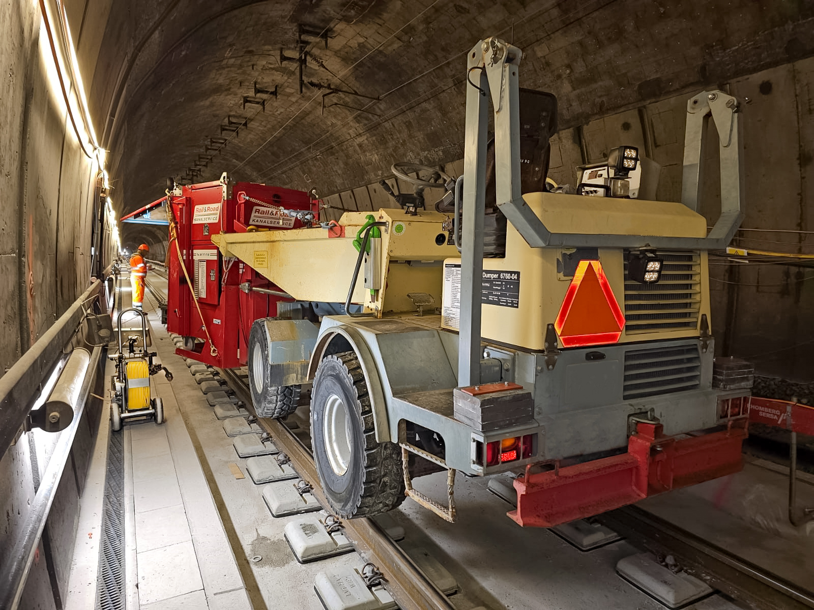 Cleaning work and sewer inspections