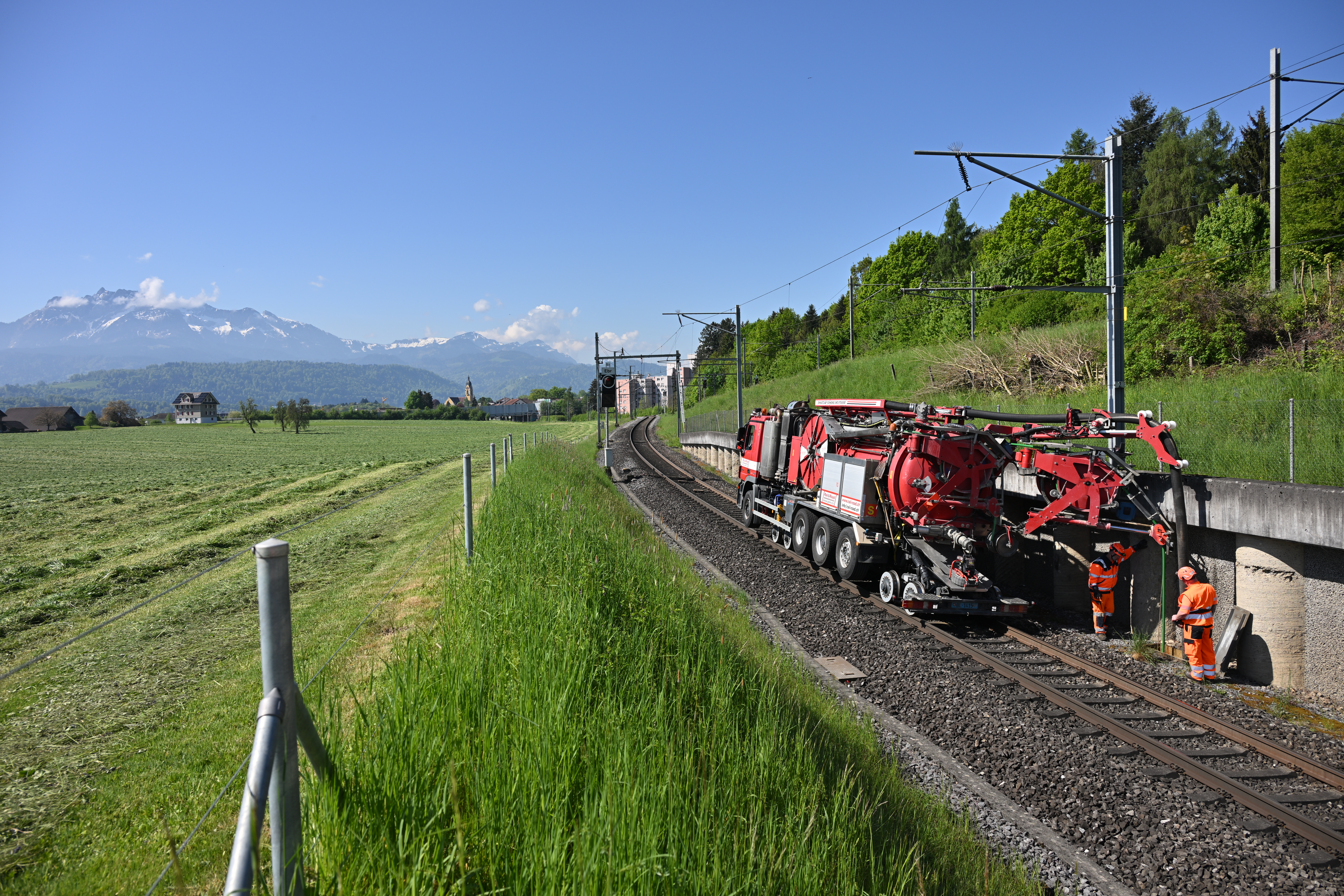 Ce mois-ci, nous étions de nouveau en déplacement à Lucerne et pour Lucerne